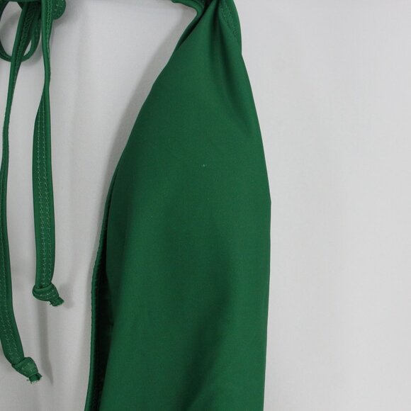 Jamaica Flag Themed Strappy Women's Cutout Backless Swimsuit One Piece Medium - Picture 4 of 9